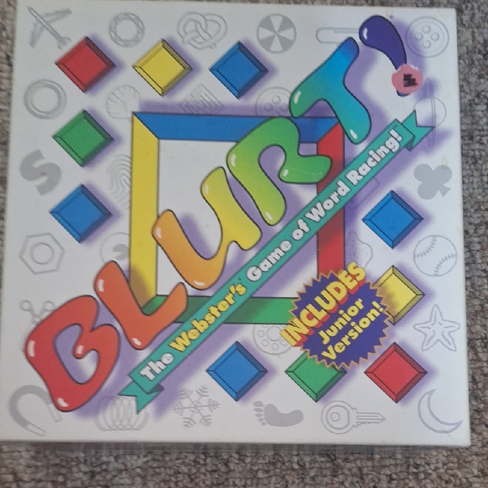 Blurt! Junior Word Racing Game